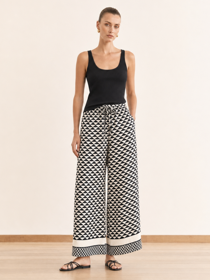 Porto Effortless  Elysian Wide-Leg Trouser