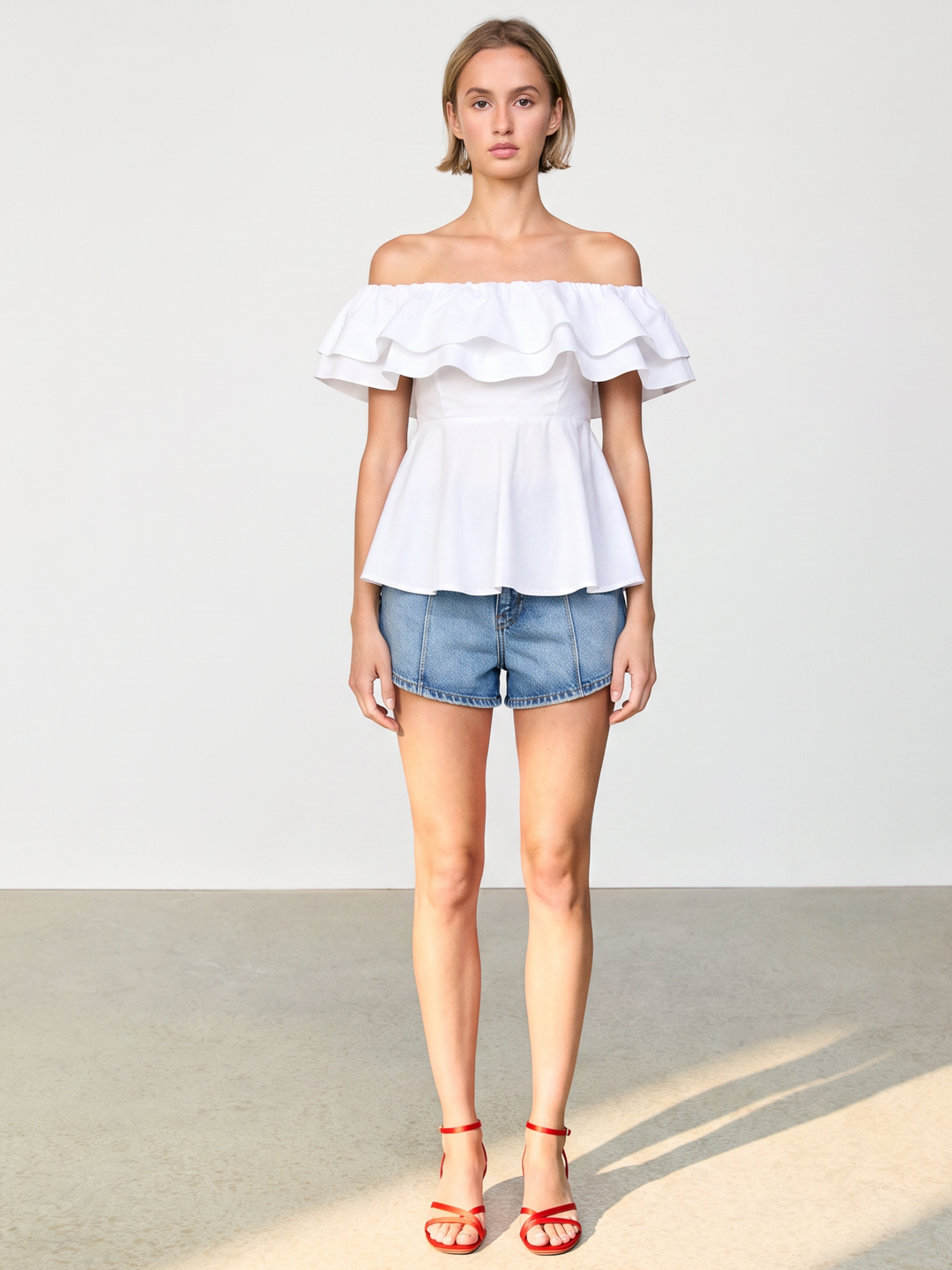 REINE FLEXIBLE OFF THE SHOULDER TOP