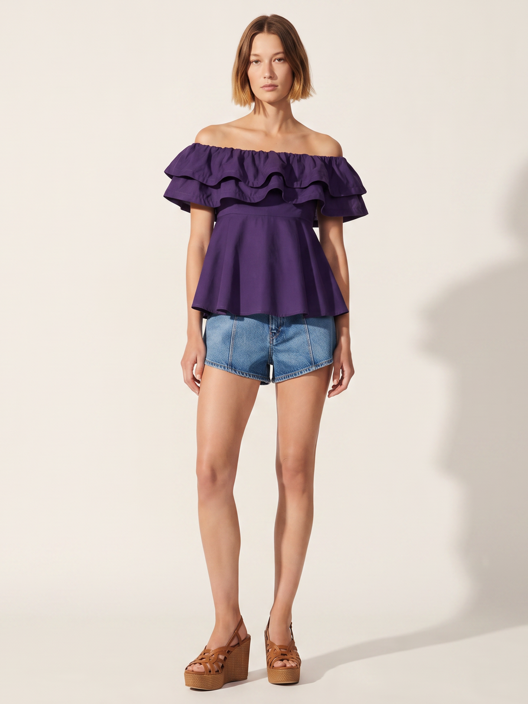 REINE FLEXIBLE OFF THE SHOULDER TOP