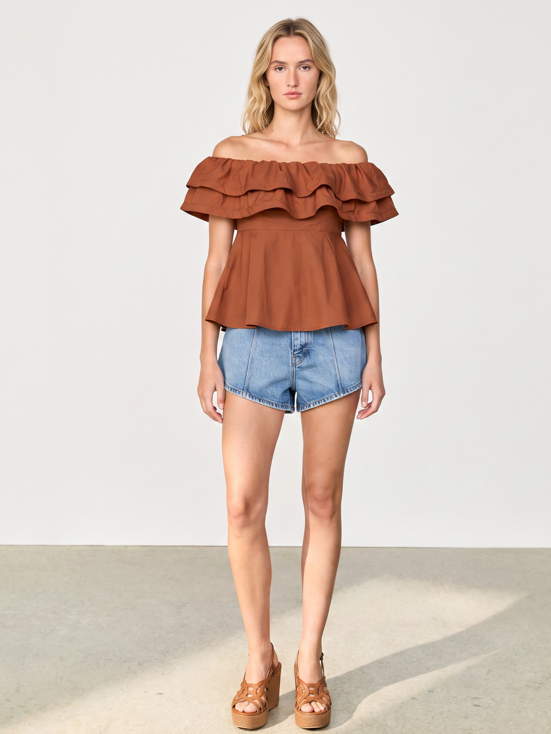 REINE FLEXIBLE OFF THE SHOULDER TOP