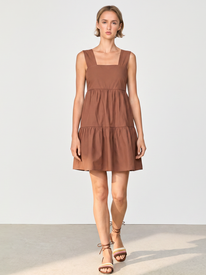 RITA TIERED MINI DRESS
