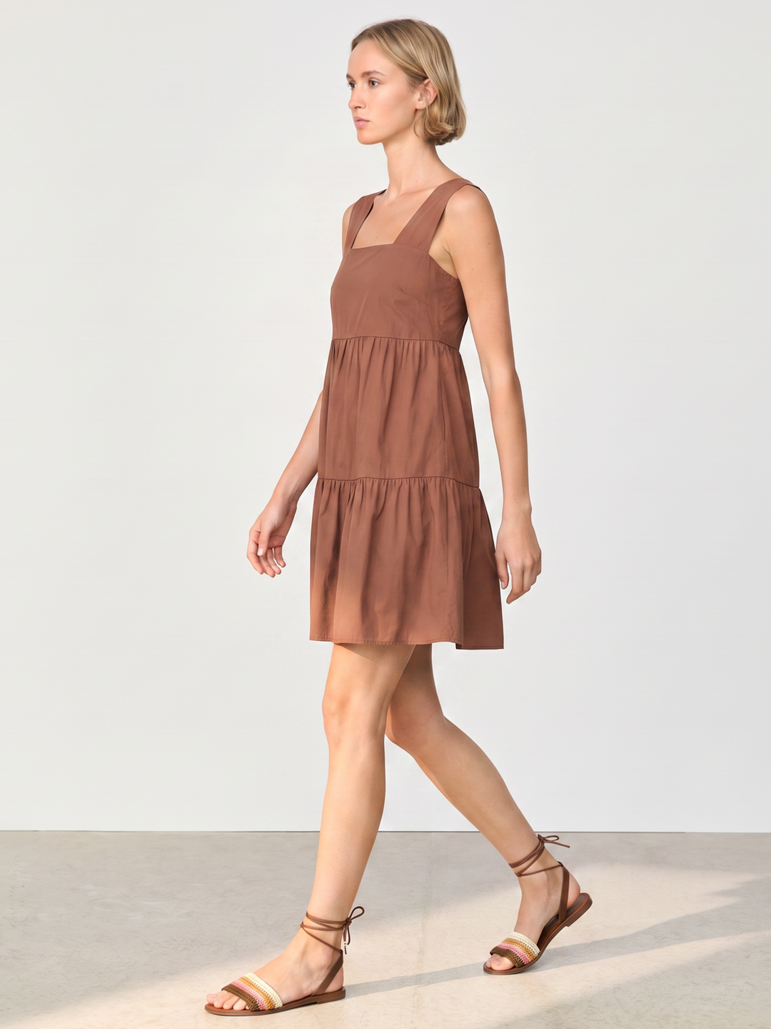 RITA TIERED MINI DRESS