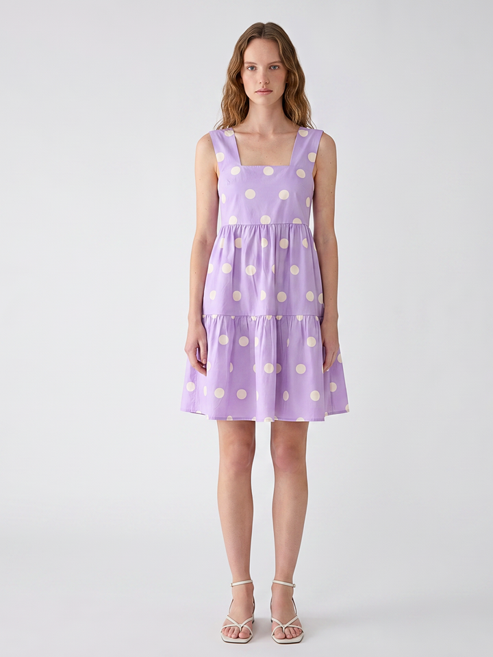 RITA TIERED MINI DRESS