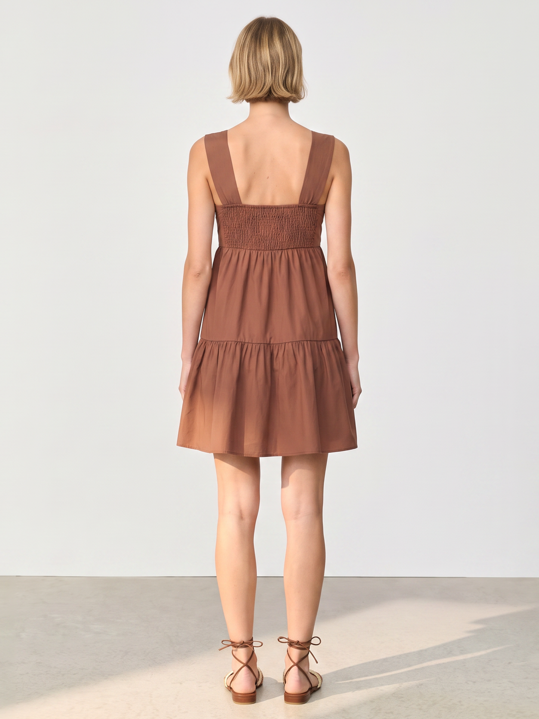 RITA TIERED MINI DRESS