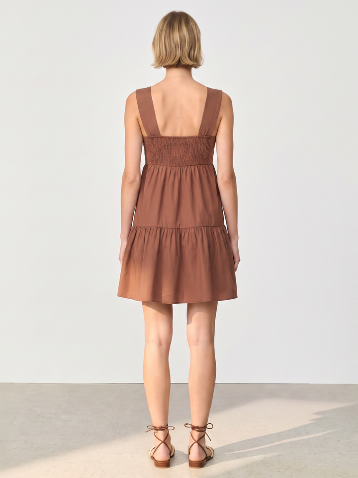 RITA TIERED MINI DRESS