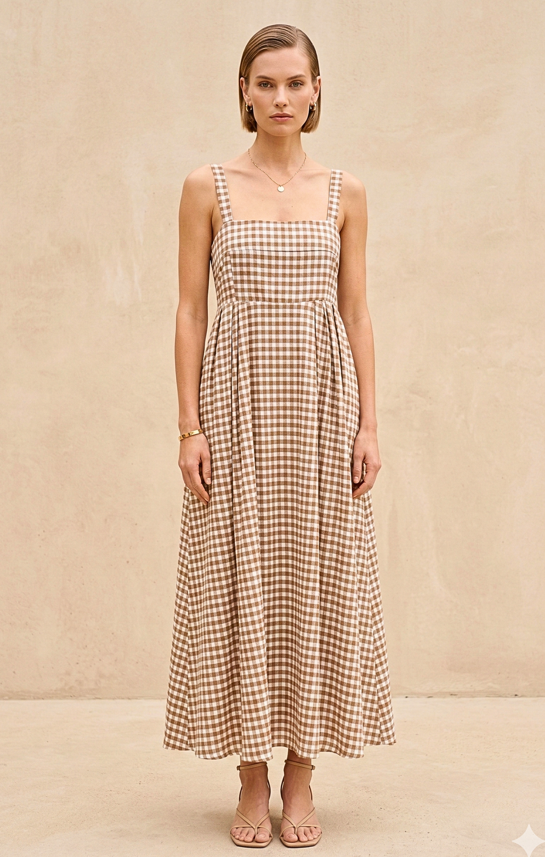 Sofia Collections Women's Dress Beige / One Size - Sofia Collections Women's Dress Beige / One Size -