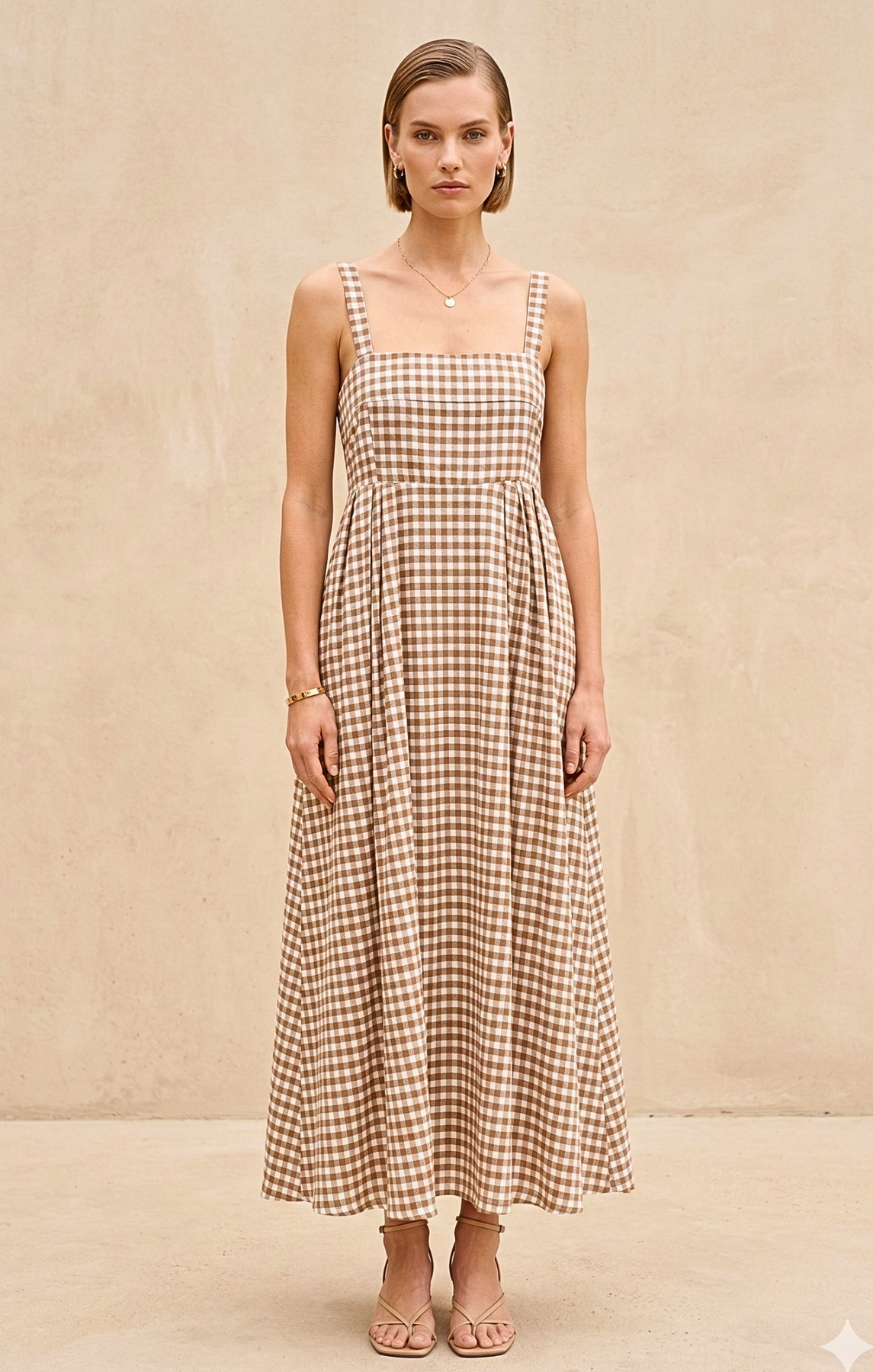 Sofia Collections Women's Dress Beige / One Size - Sofia Collections Women's Dress Beige / One Size -
