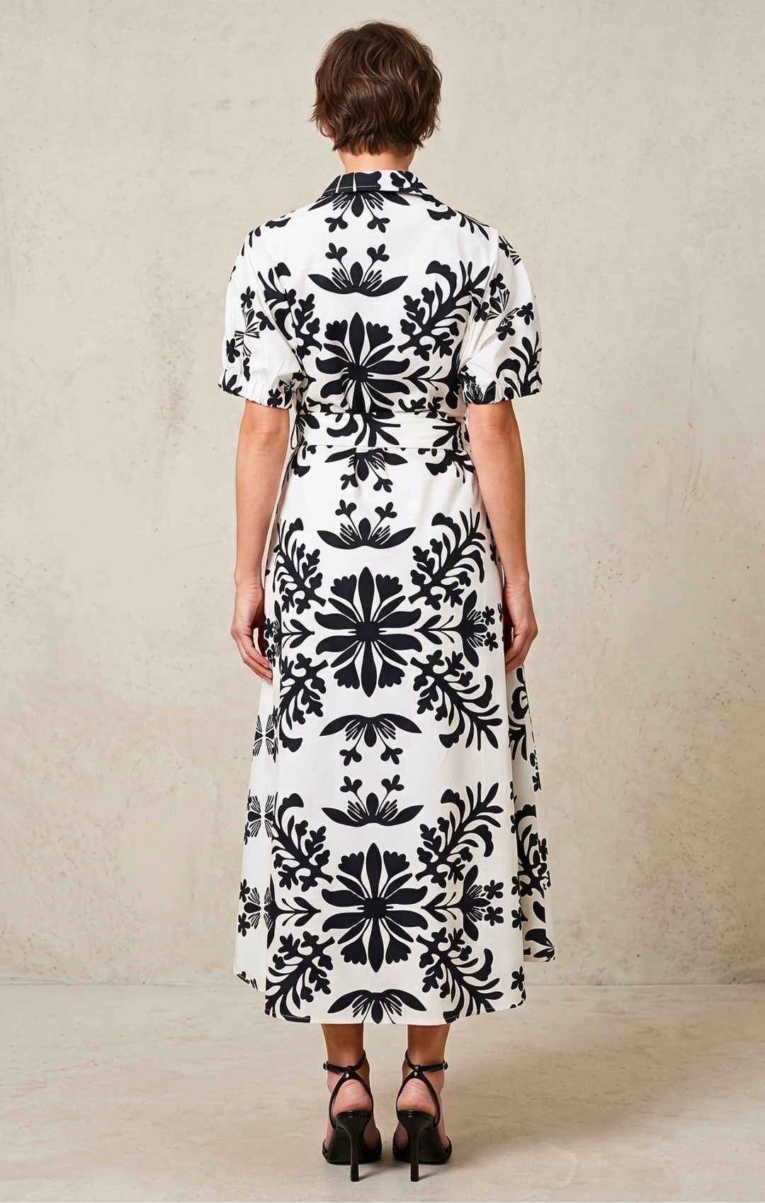SAMARA COTTON POPLIN MAXI DRESS