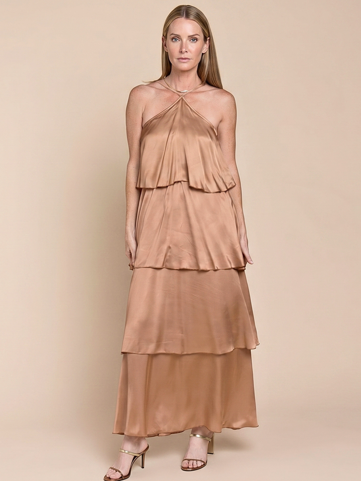 SURIANA TROPICAL TIERED MAXI