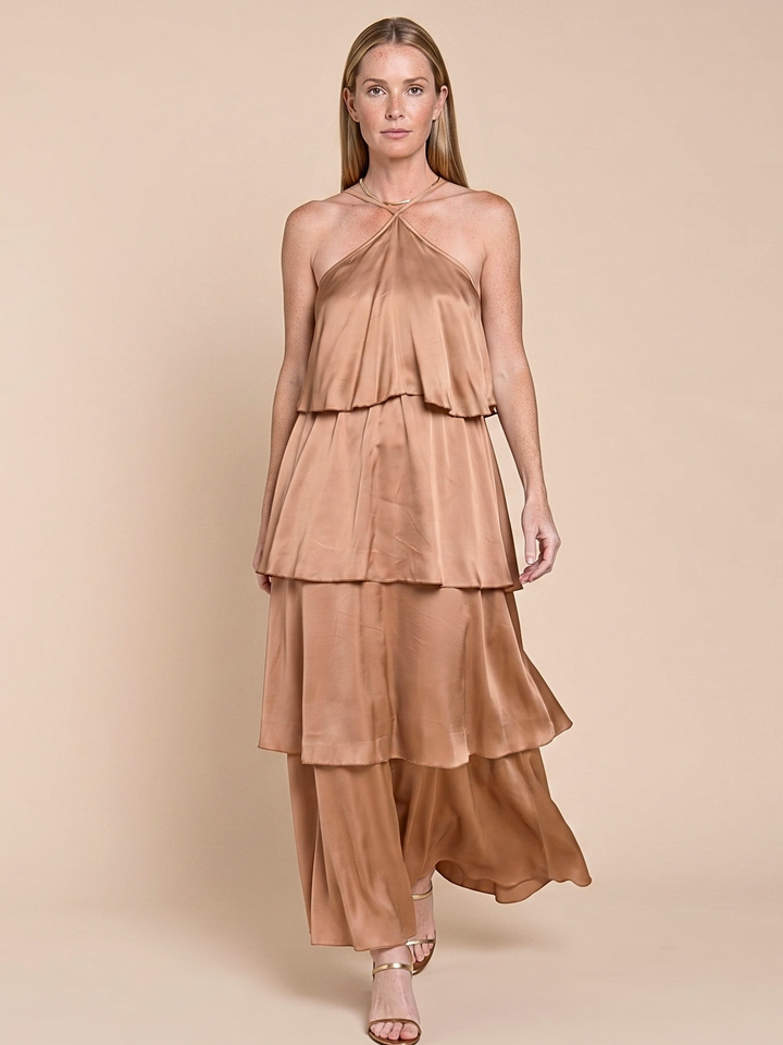 SURIANA TROPICAL TIERED MAXI