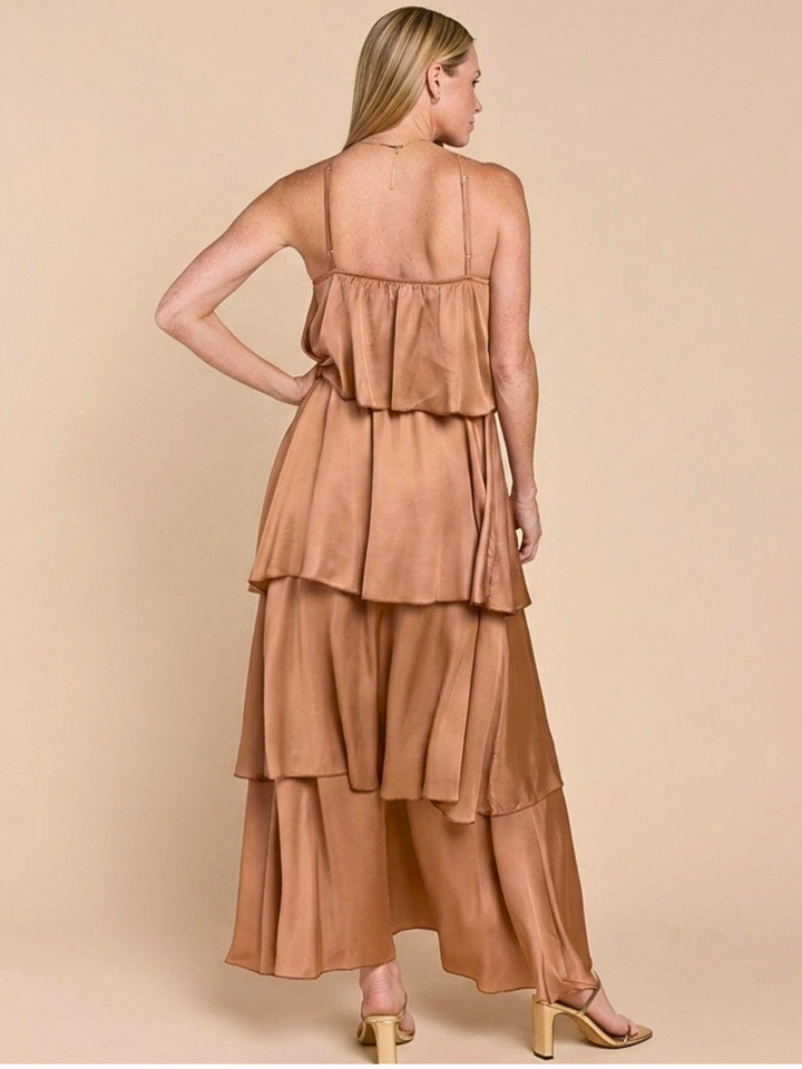 SURIANA TROPICAL TIERED MAXI