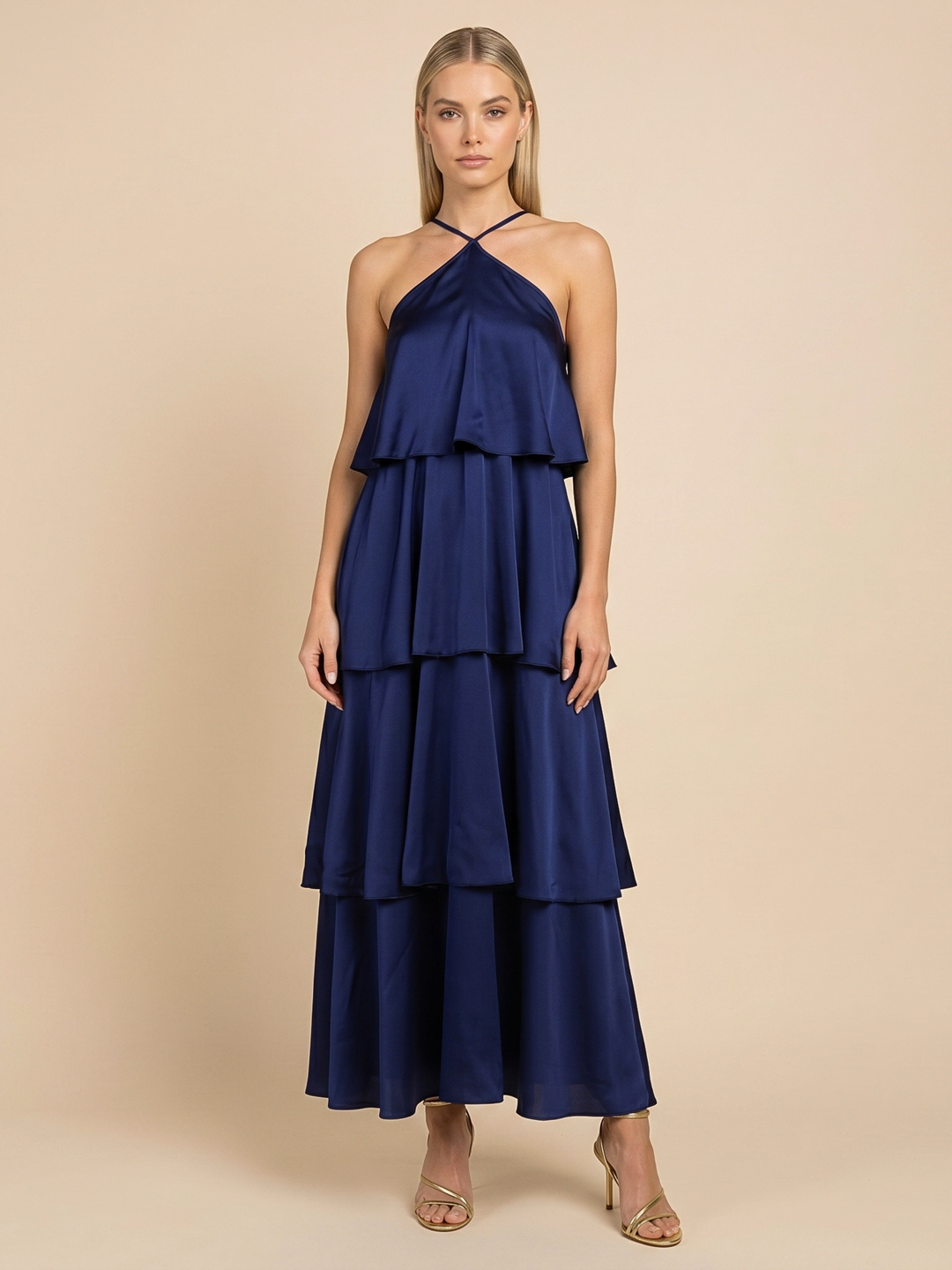SURIANA TROPICAL TIERED MAXI