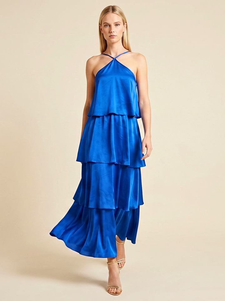 SURIANA TROPICAL TIERED MAXI
