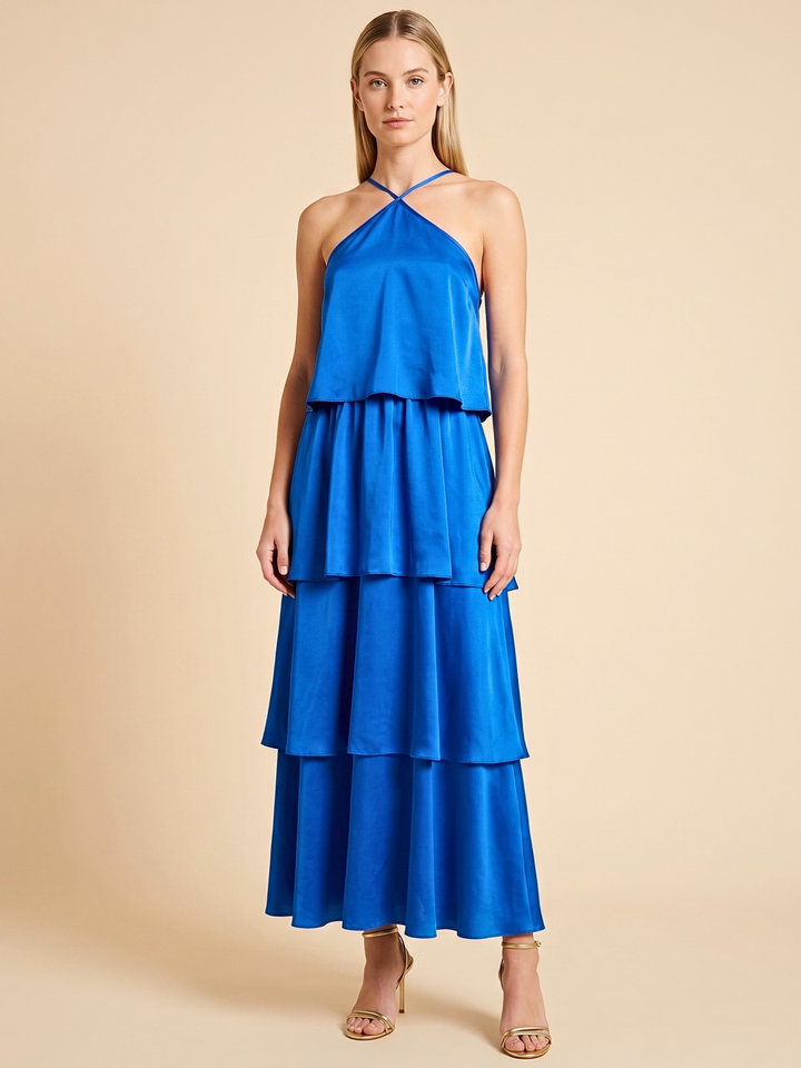 SURIANA TROPICAL TIERED MAXI