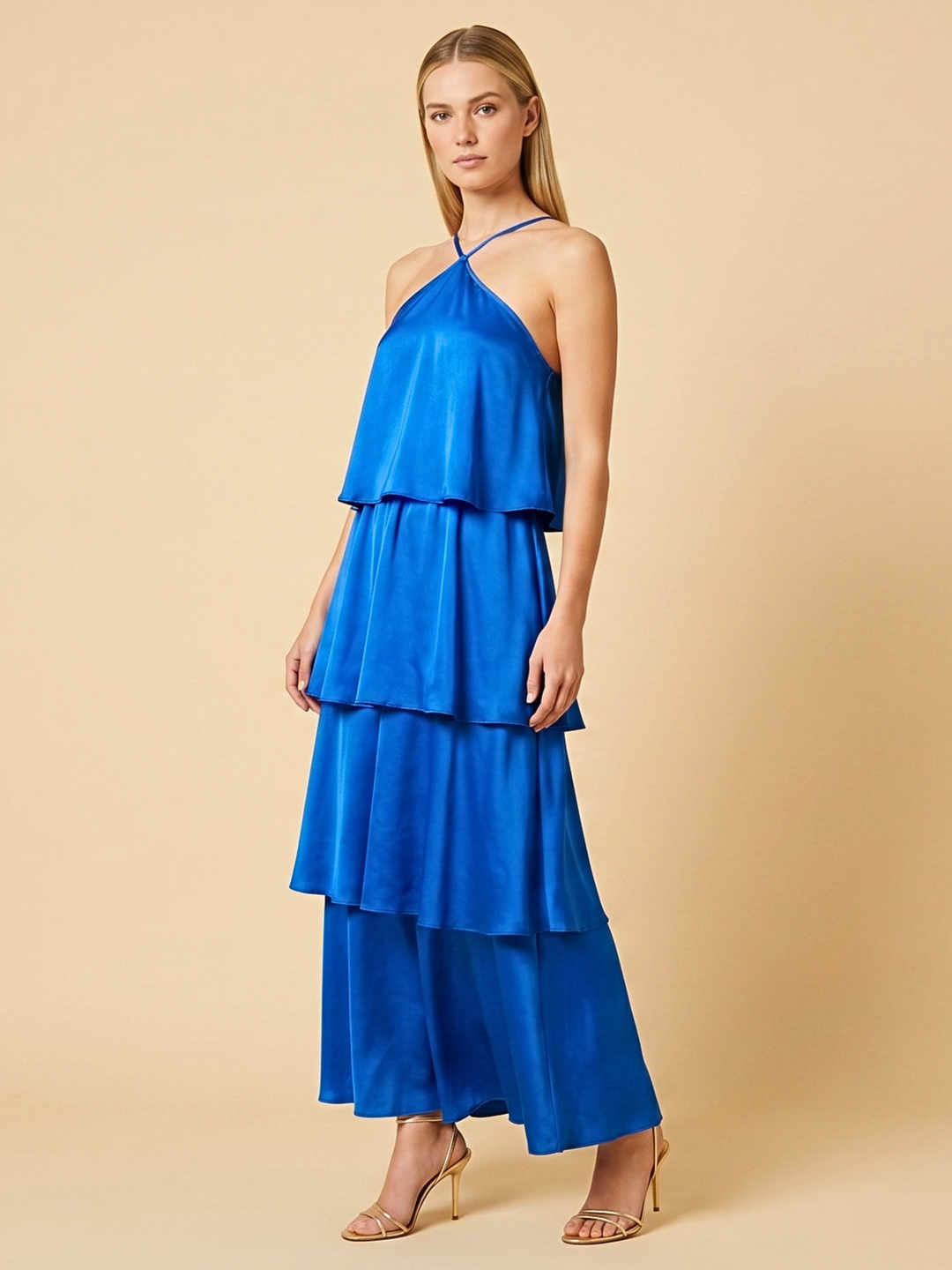 SURIANA TROPICAL TIERED MAXI