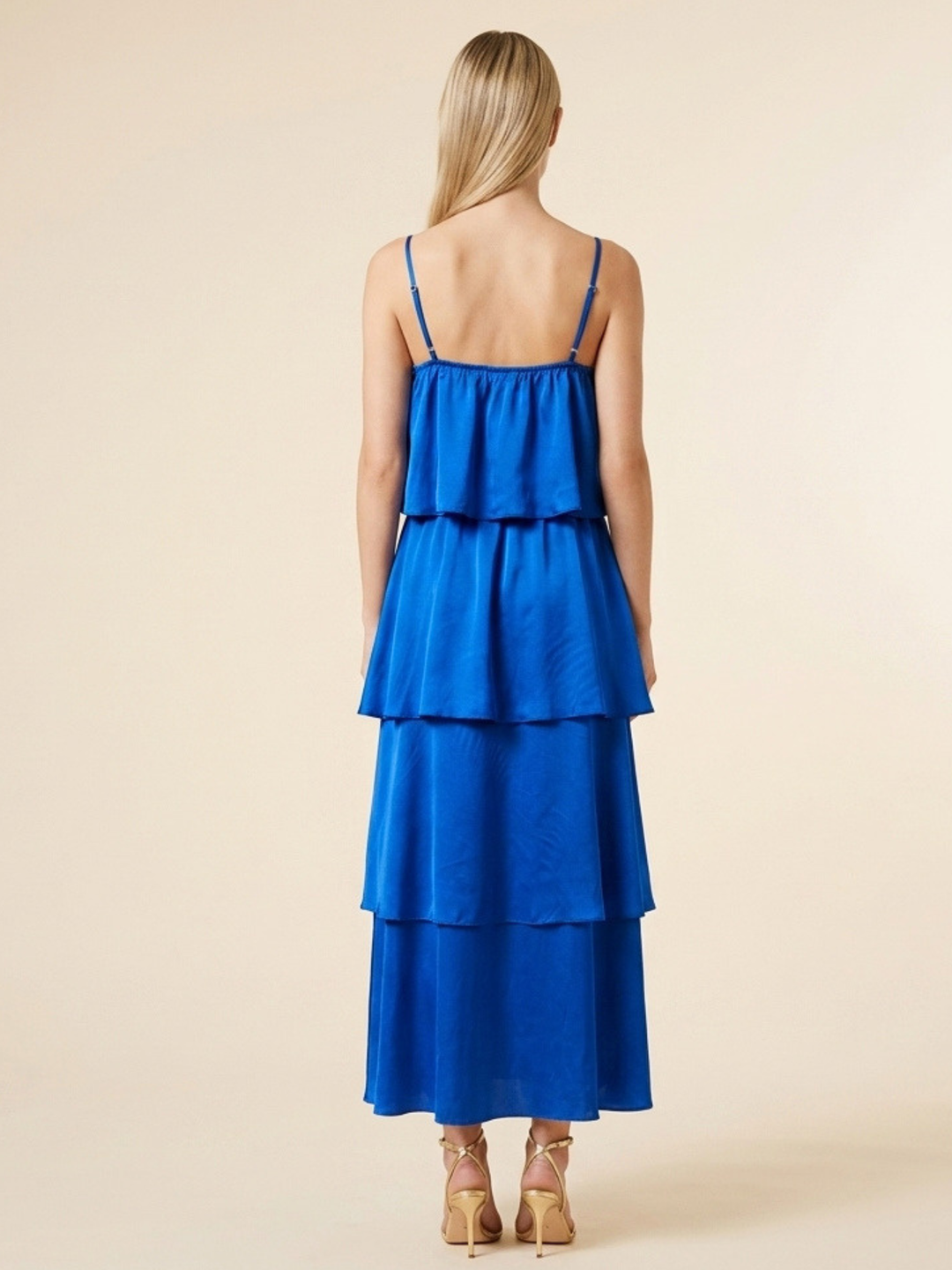 SURIANA TROPICAL TIERED MAXI