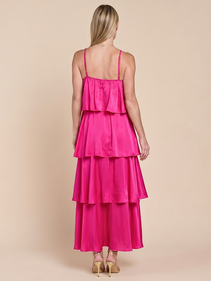 SURIANA TROPICAL TIERED MAXI