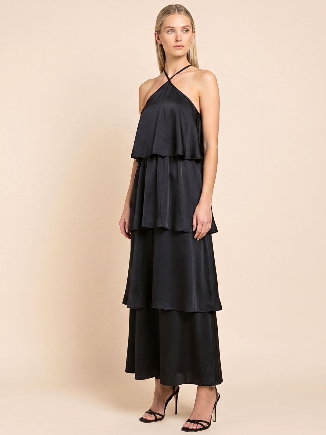 SURIANA TROPICAL TIERED MAXI