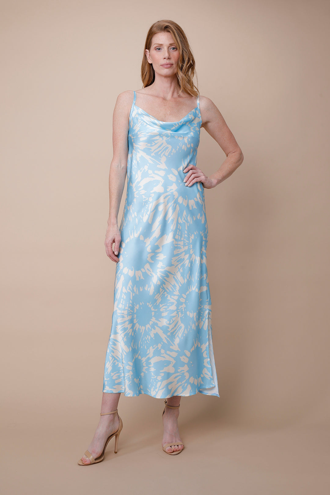 Savannah Cowl Neck  Dress