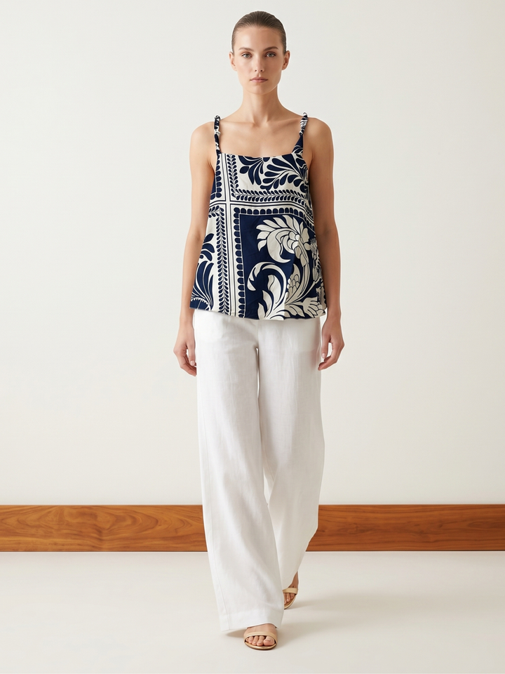 ABIGAIL PRINTED TANK TOP