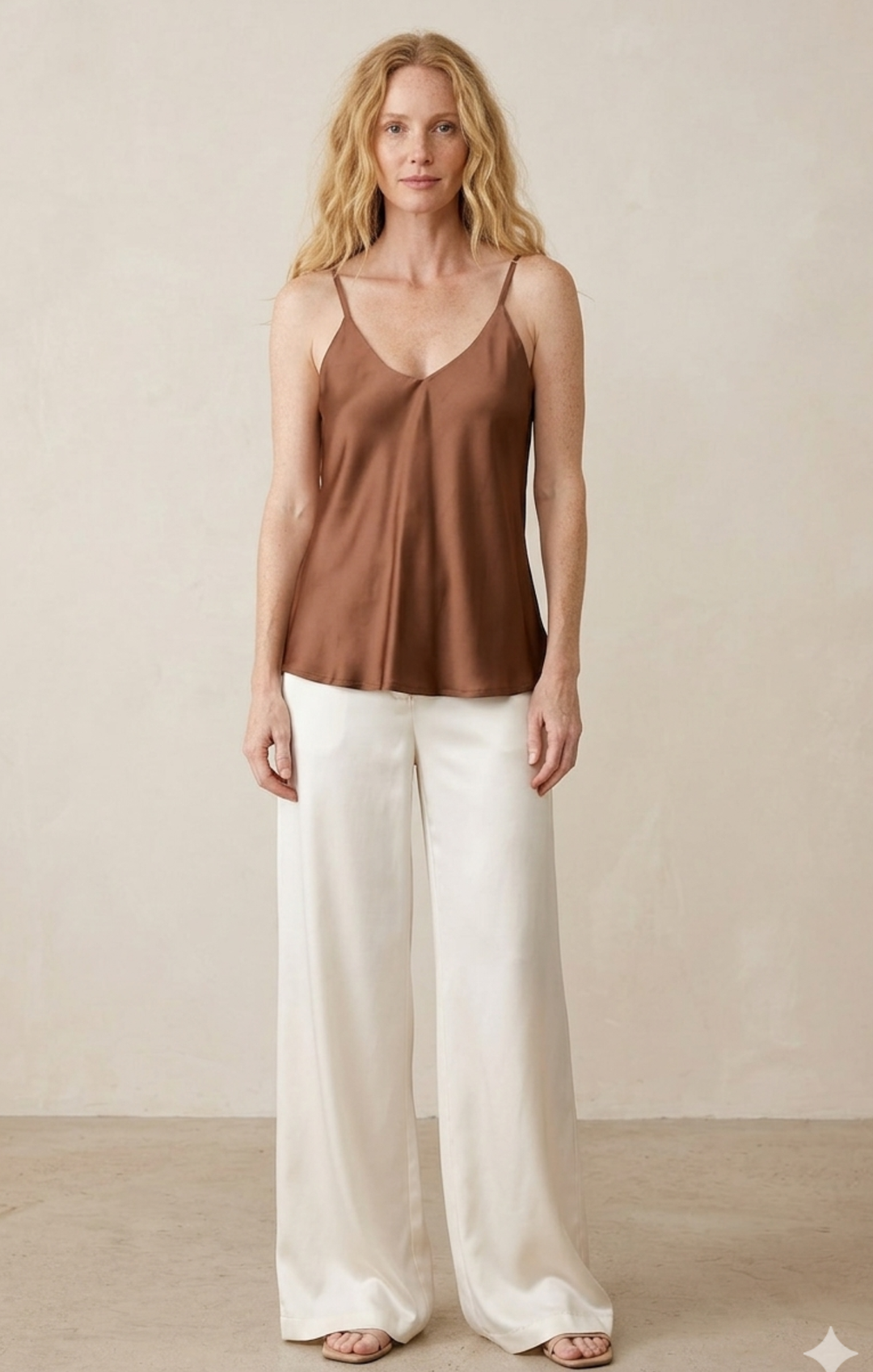 VIvian Satin Cami Top