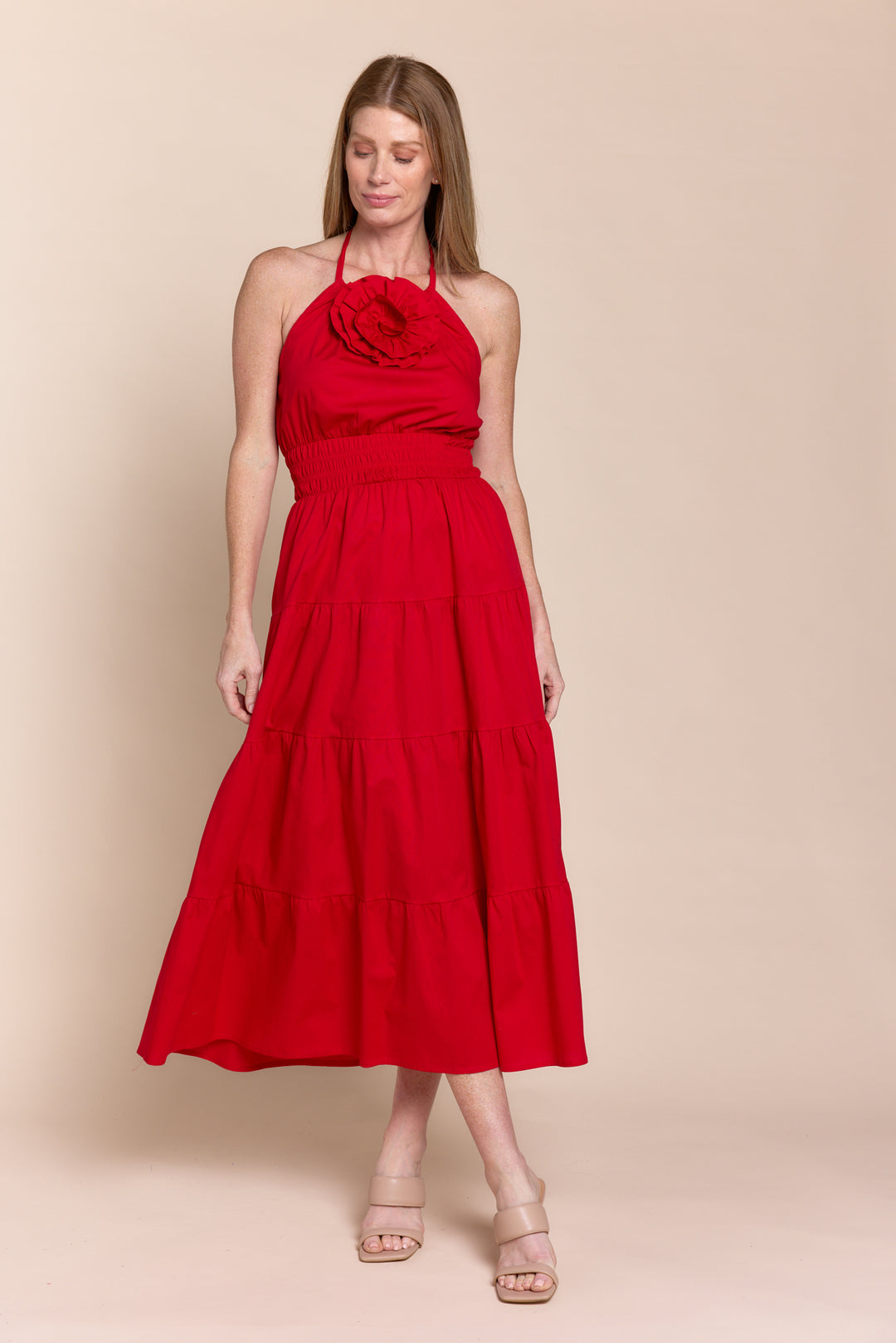 Sofia Collections Women's Dress Sky Arancio / One Size - Sofia Collections Women's Dress Sky Arancio / One Size -