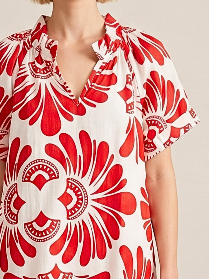 Tabitha Minimalist Cotton Poplin Shift Dress