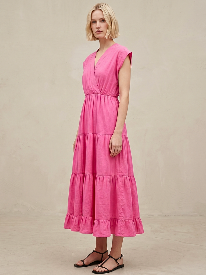 Tahoe Tiered Midi Dress