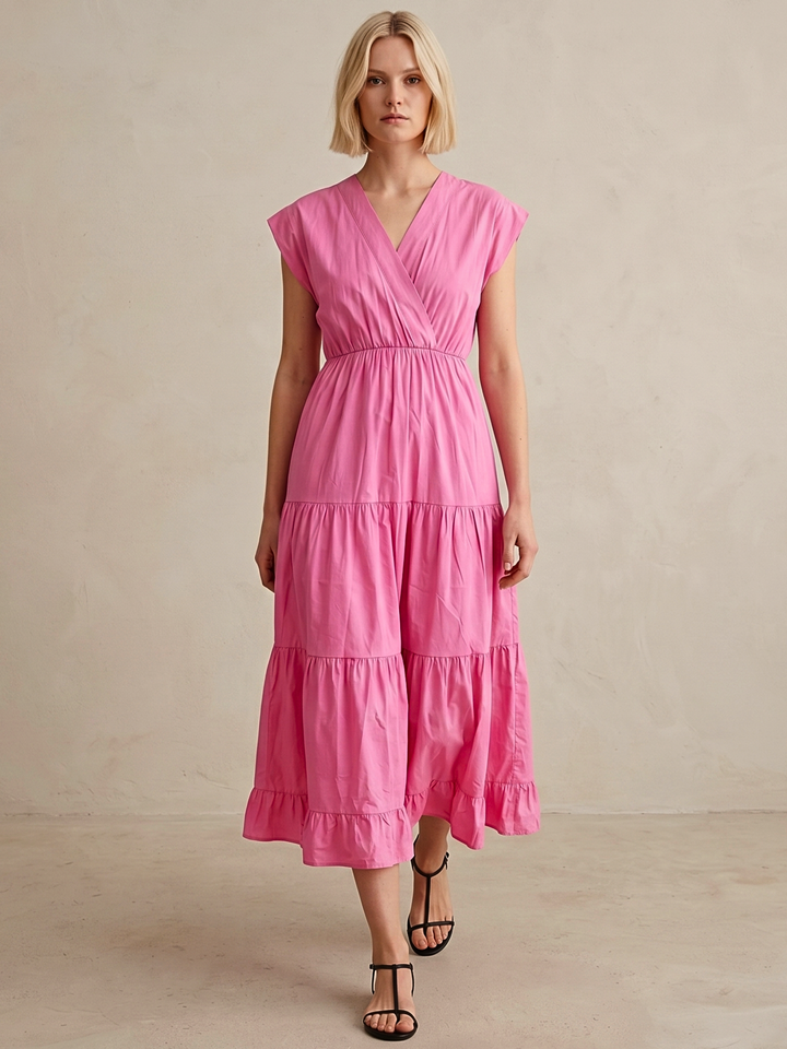 Tahoe Tiered Midi Dress