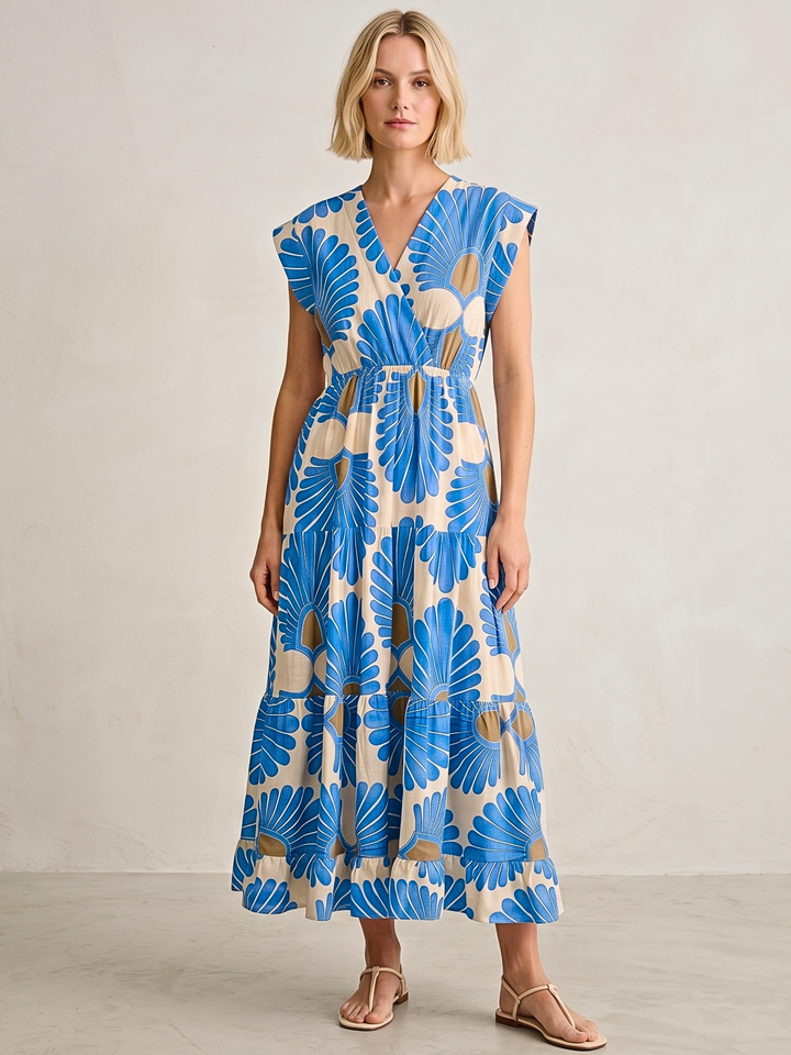 Tahoe Tiered Midi Dress