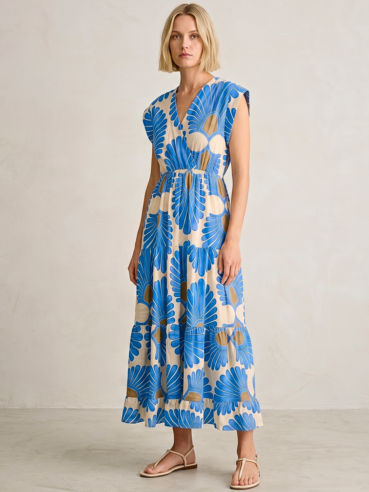 Tahoe Tiered Midi Dress
