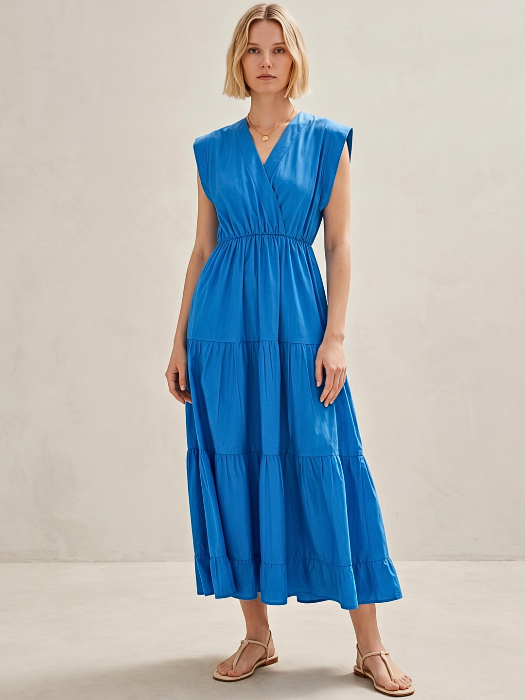 Tahoe Tiered Midi Dress