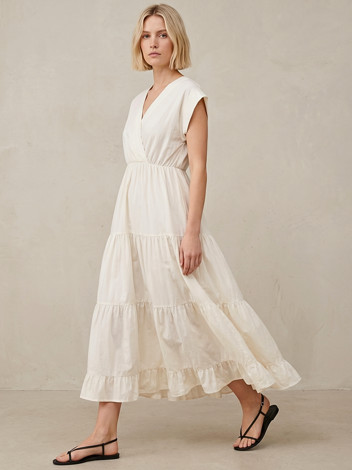Tahoe Tiered Midi Dress