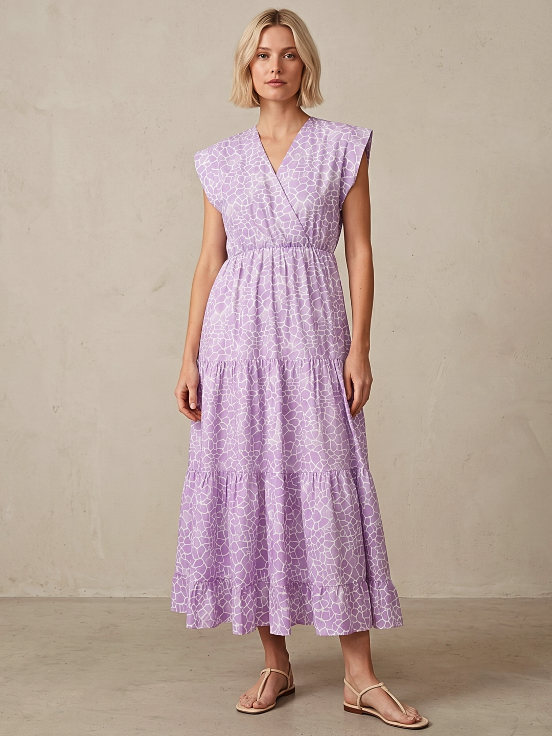 Tahoe Tiered Midi Dress