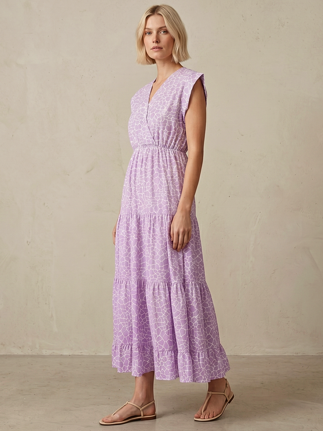 Tahoe Tiered Midi Dress