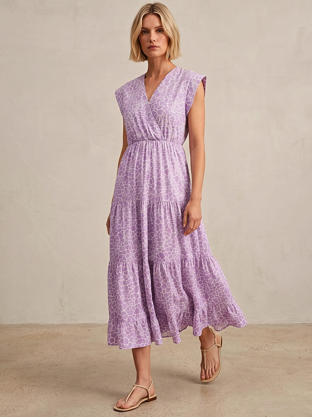Tahoe Tiered Midi Dress