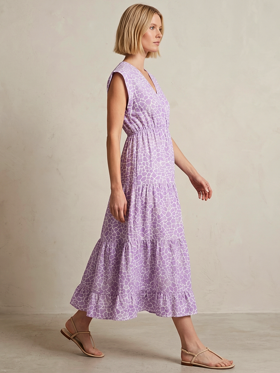 Tahoe Tiered Midi Dress