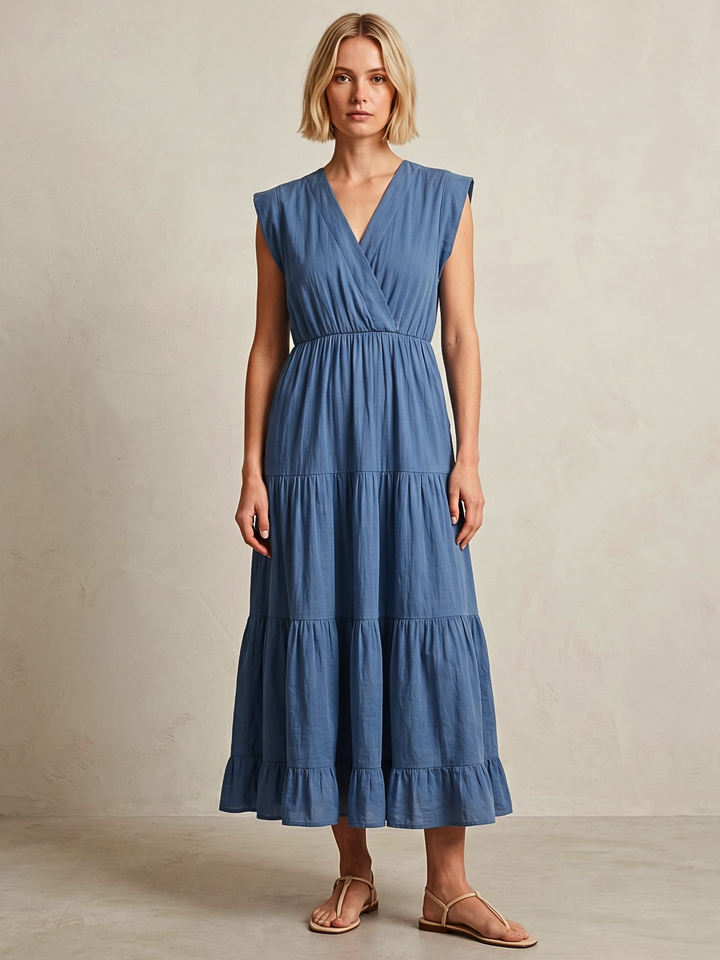 Tahoe Tiered Midi Dress