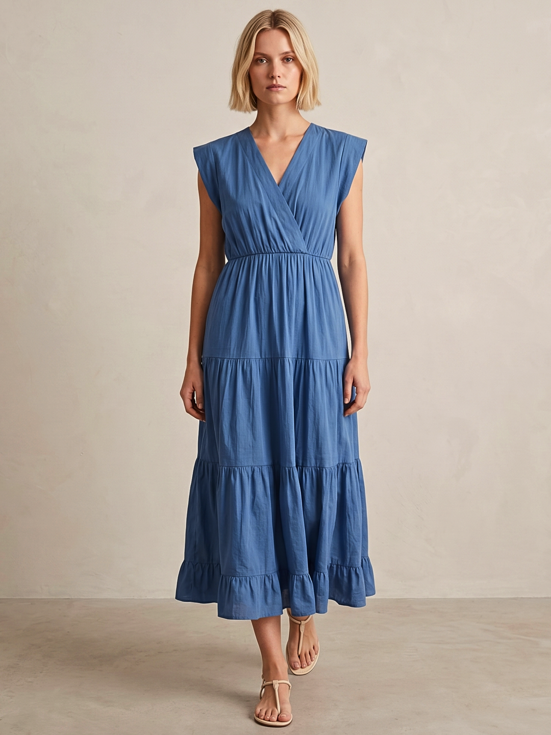 Tahoe Tiered Midi Dress