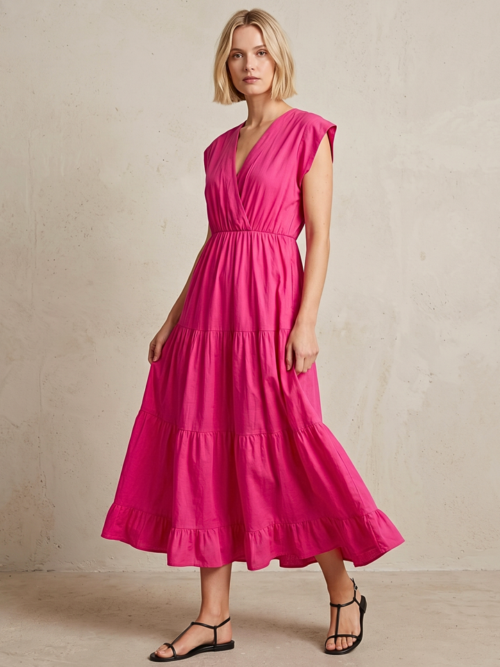 Tahoe Tiered Midi Dress