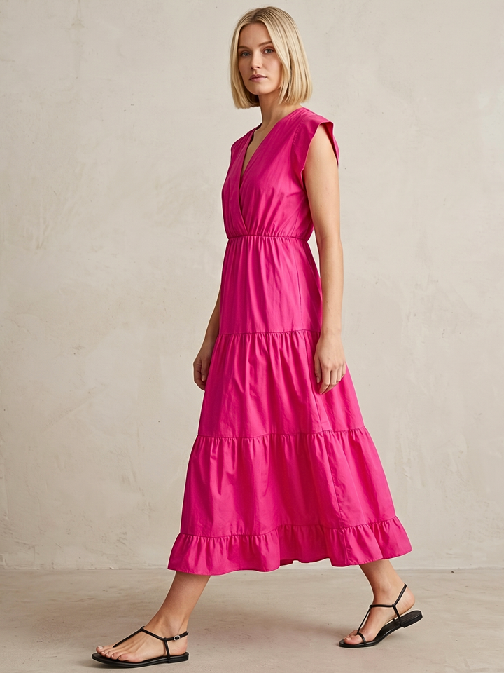 Tahoe Tiered Midi Dress