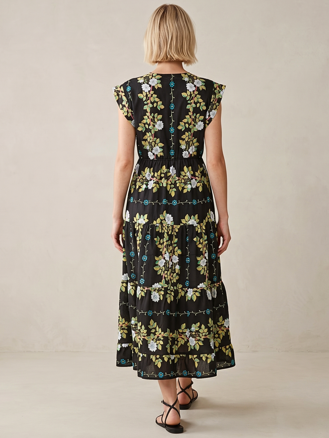 Tahoe Tiered Midi Dress