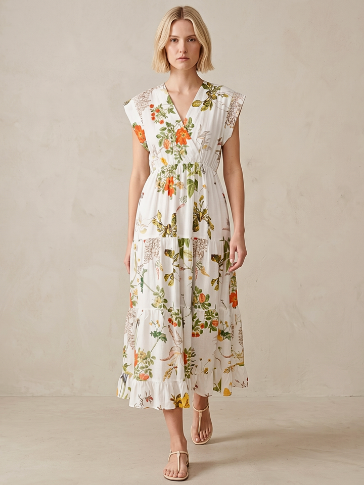 Tahoe Tiered Midi Dress