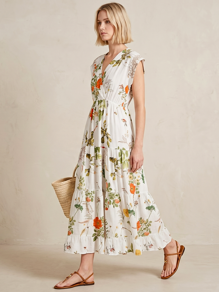 Tahoe Tiered Midi Dress
