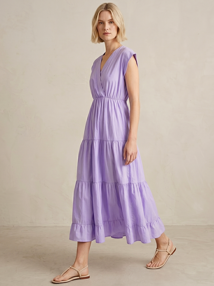 Tahoe Tiered Midi Dress