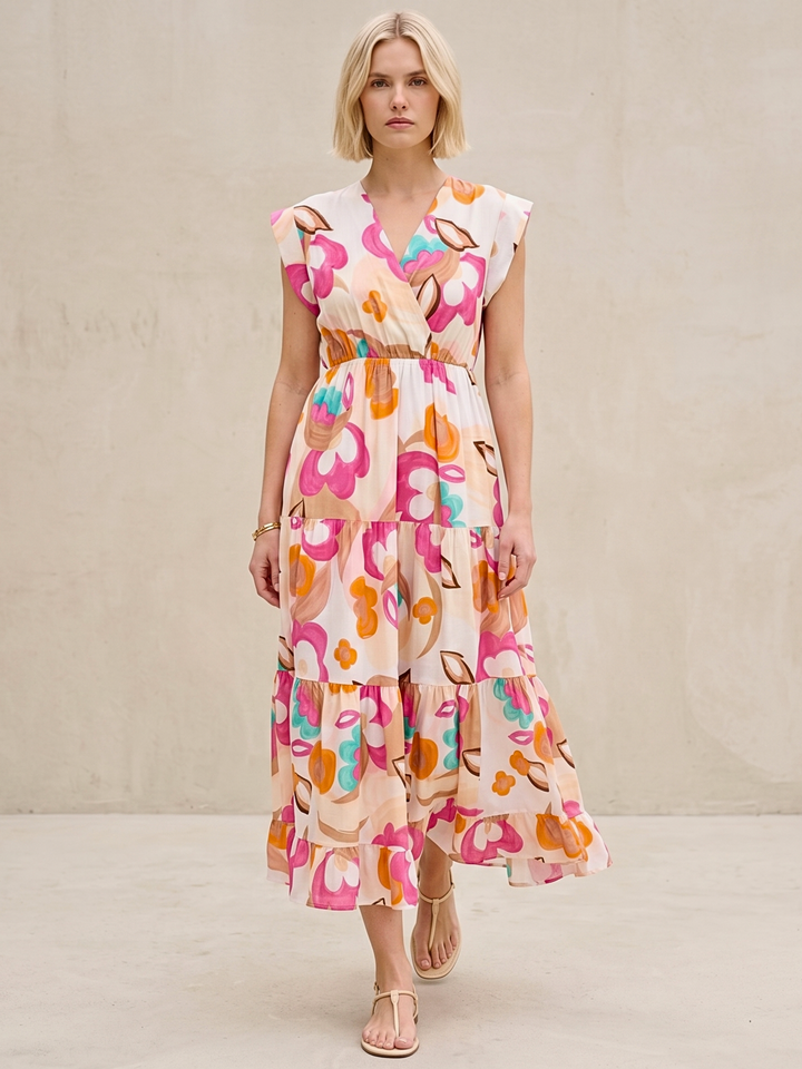 Tahoe Tiered Midi Dress