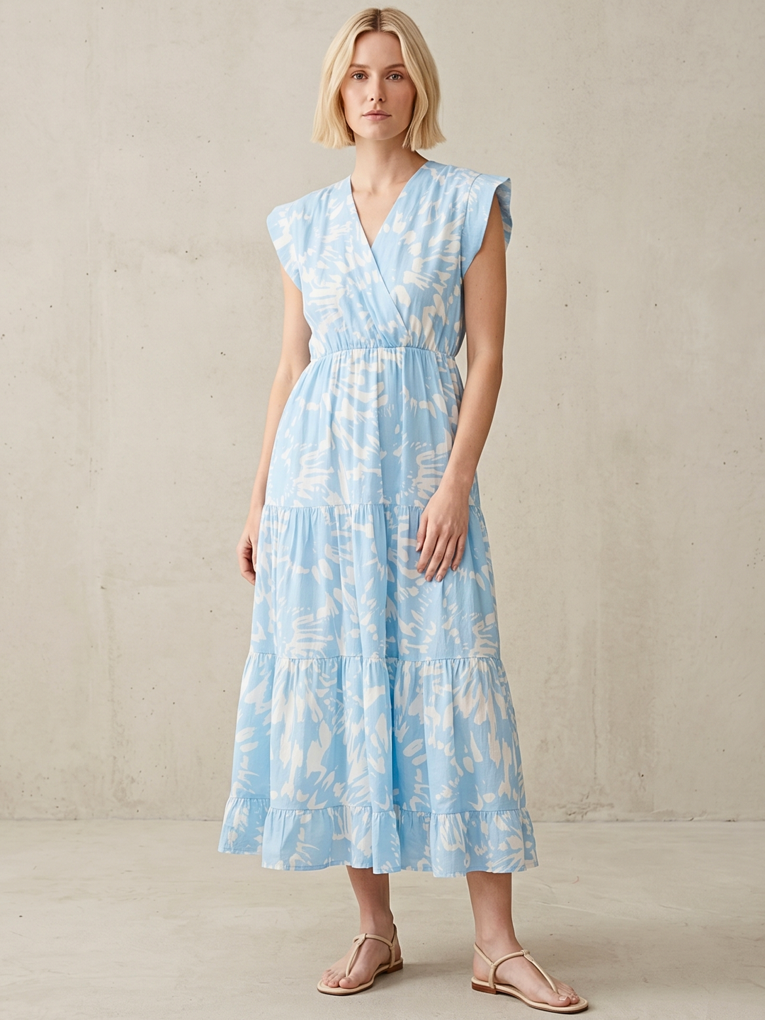 Tahoe Tiered Midi Dress