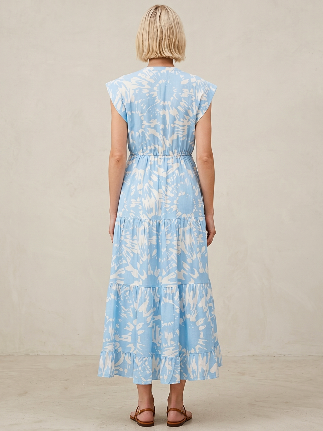 Tahoe Tiered Midi Dress
