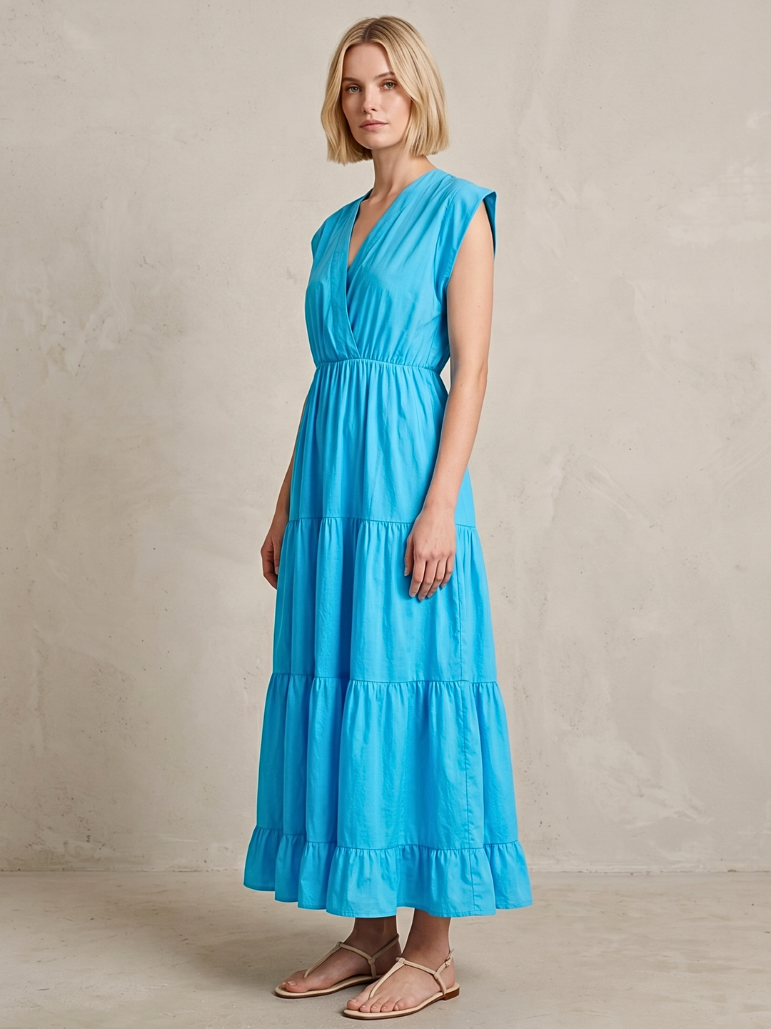Tahoe Tiered Midi Dress