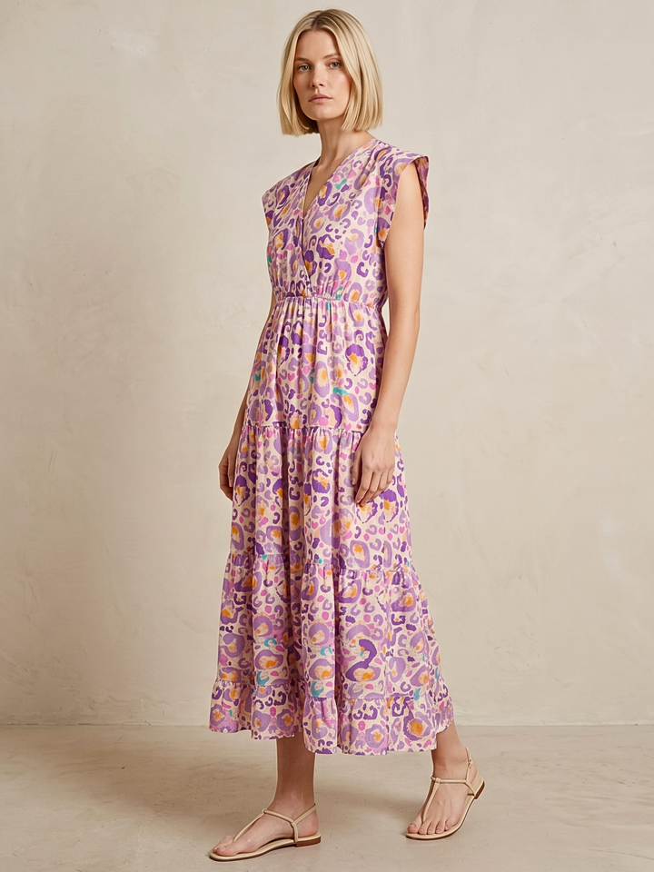 Tahoe Tiered Midi Dress